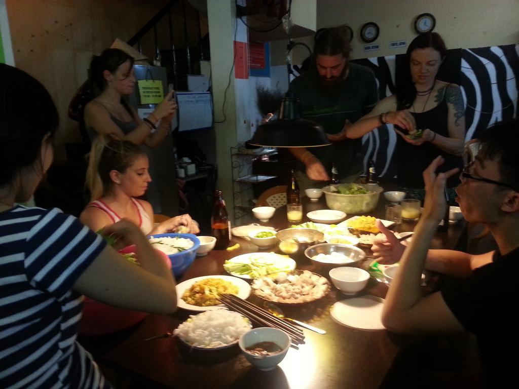 הו צ'י מין סיטי Budget Hostel מראה חיצוני תמונה